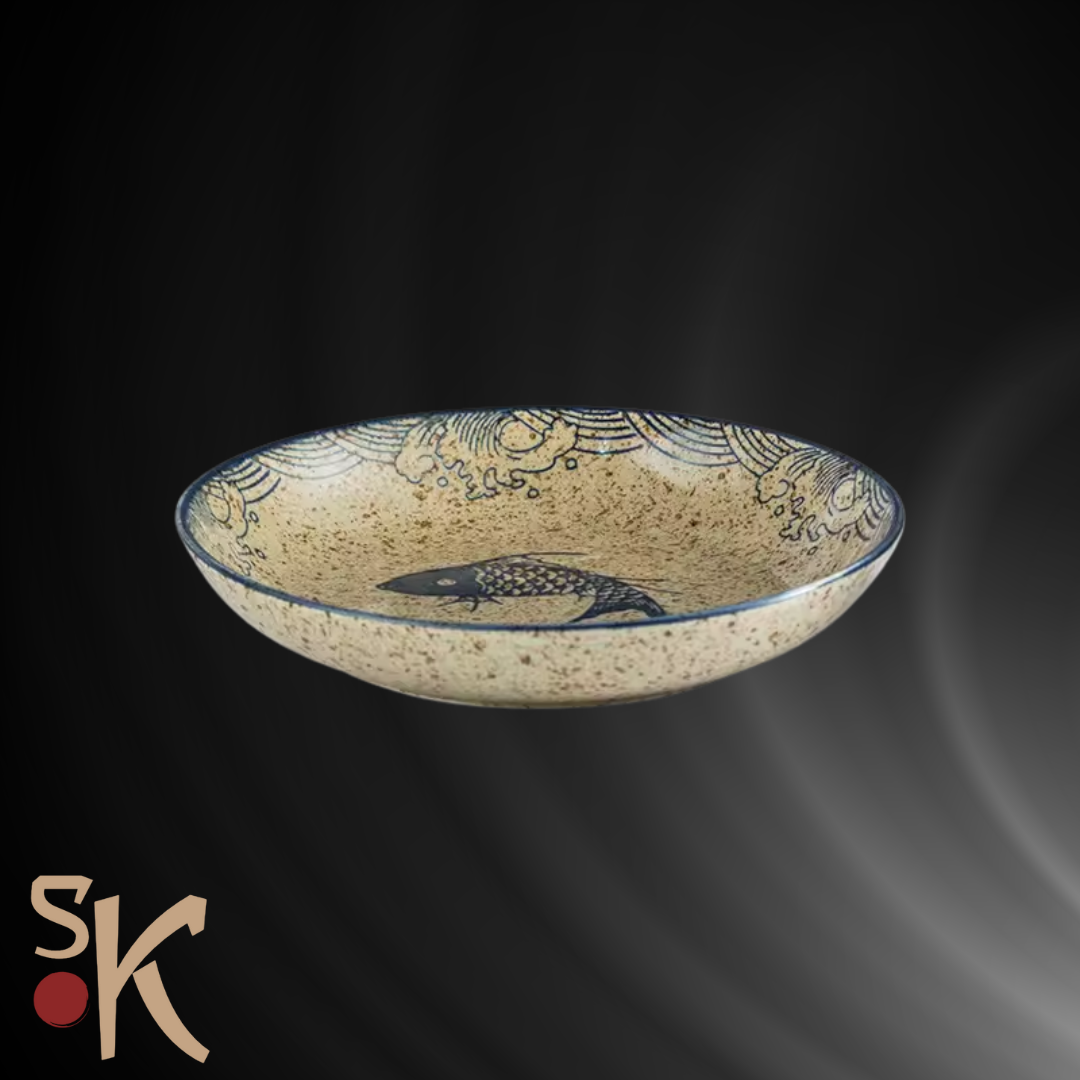Ceramic Cream Serving Starter Plate (15CM)