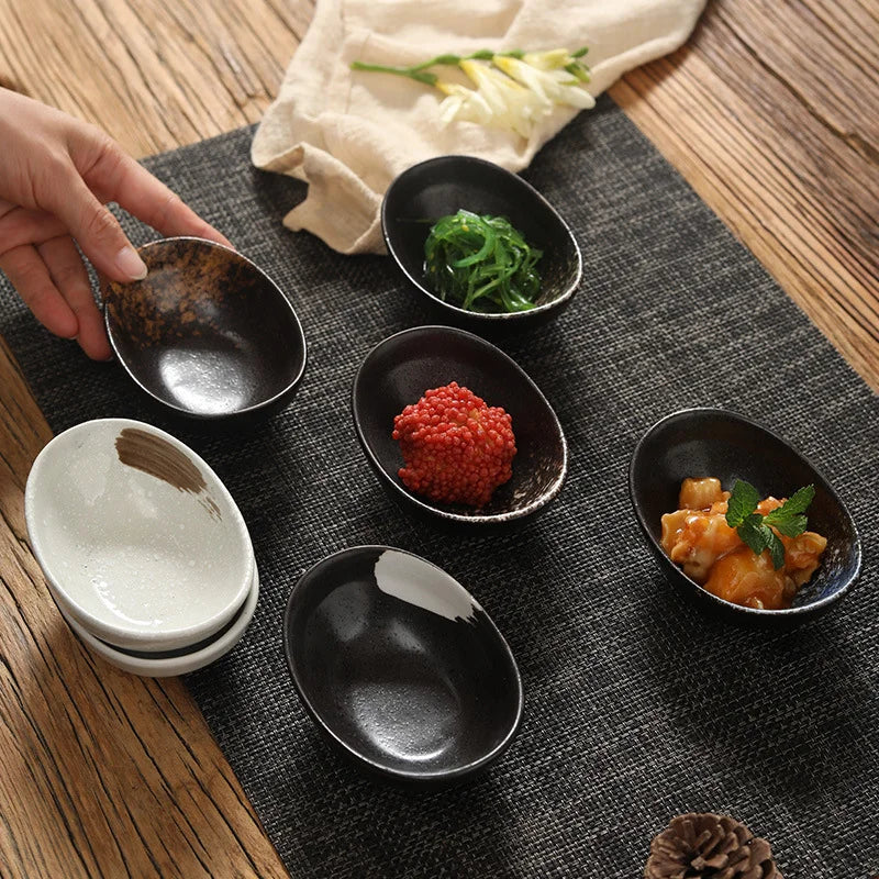 Ceramic Small Egg Shaped Bowl