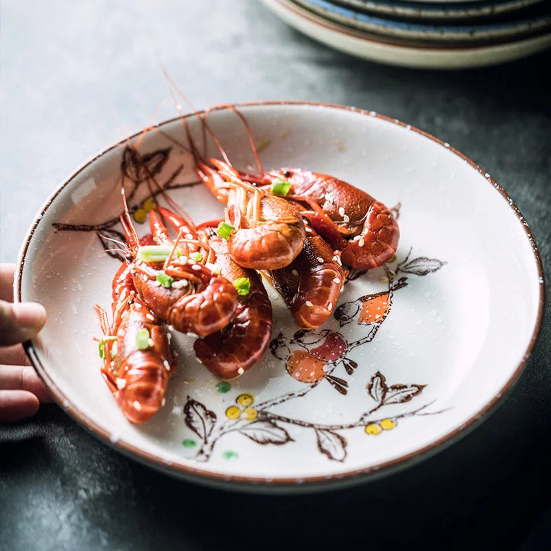 Ceramic Cream Serving Starter Plate (15CM)