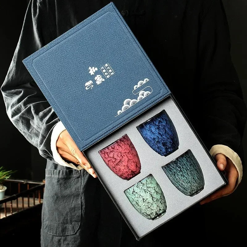 Ceramic Drinking Cup Gift Set