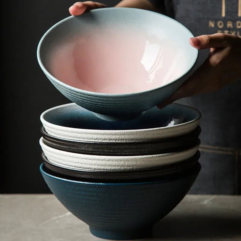 Household Ramen Ceramic Bowl