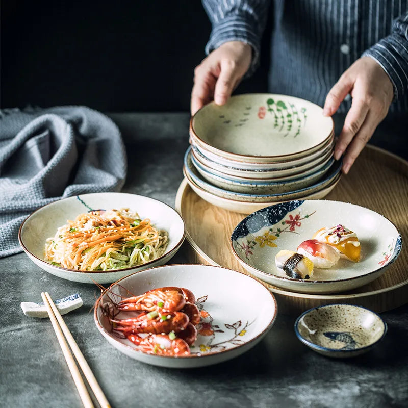 Ceramic Cream Serving Starter Plate (15CM)