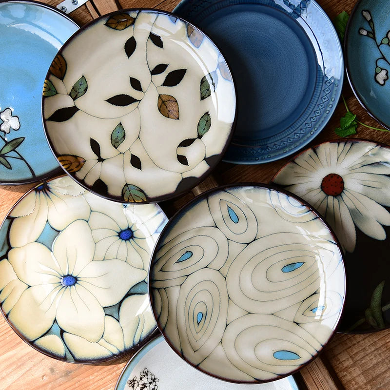 Ceramic Creative Klin Plate - Hand-Painted